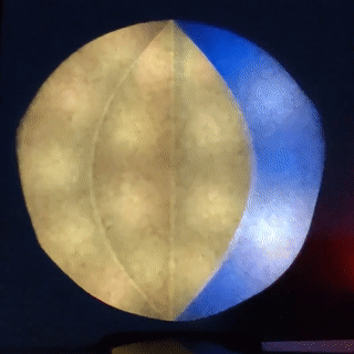 animated moon lamp